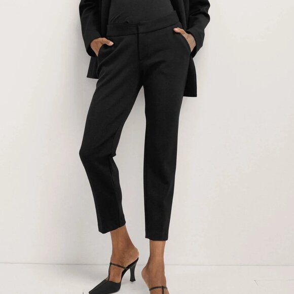 NWT The HATCH Stretch Maternity Suit Pant Size 1 (2-4) in Black